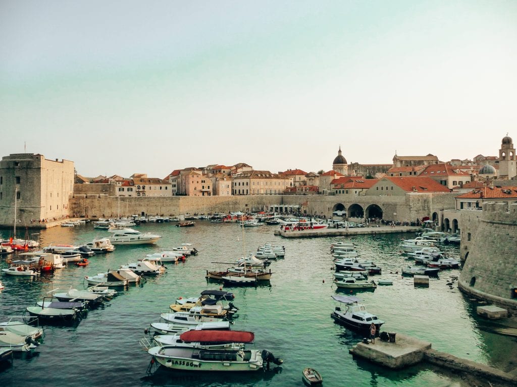 Dubrovnik view port