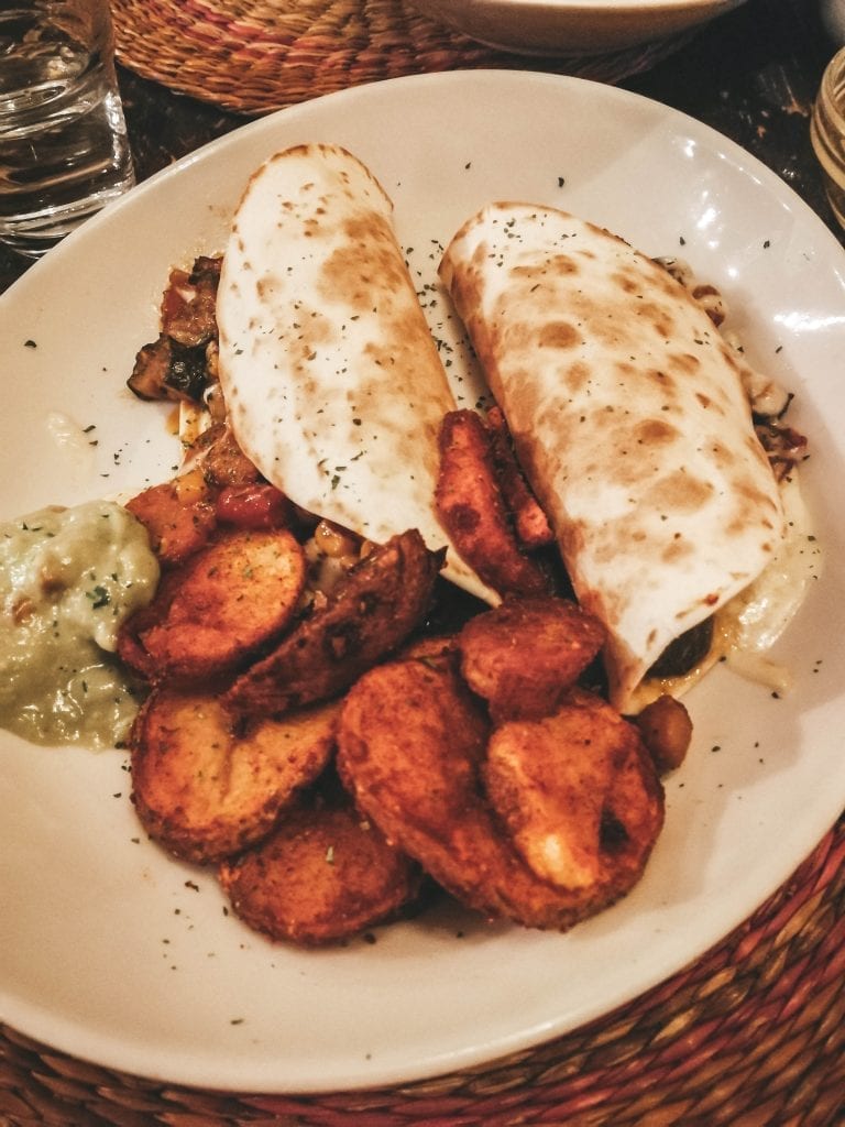 ristorante messicano escondido fajitas