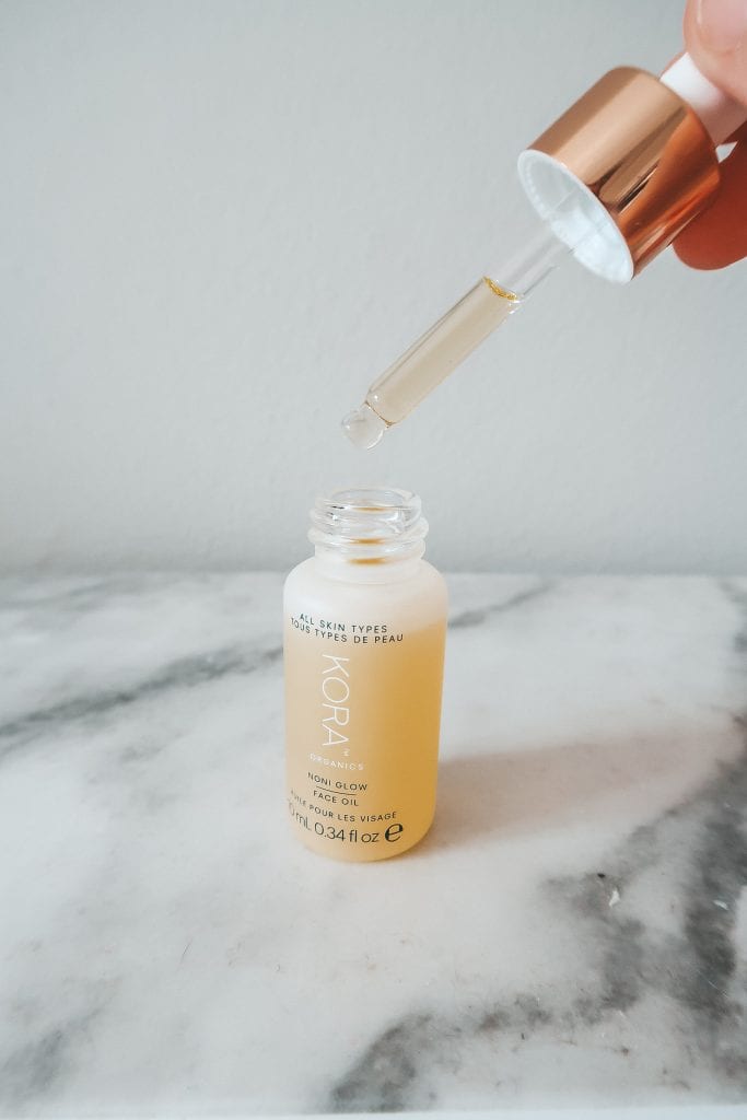 Recensione olio viso al noni di Kora Organics.