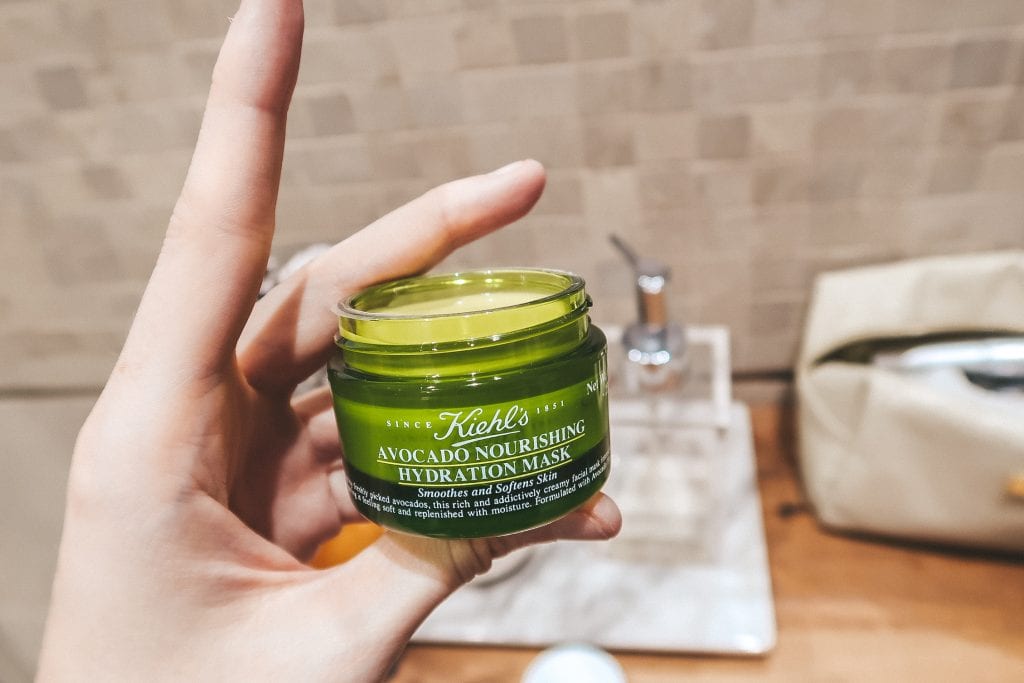 maschera viso all'avocado di Kiehl's