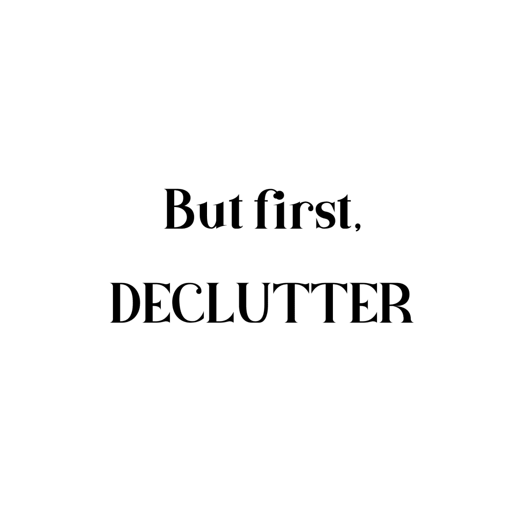 decluttering settembre