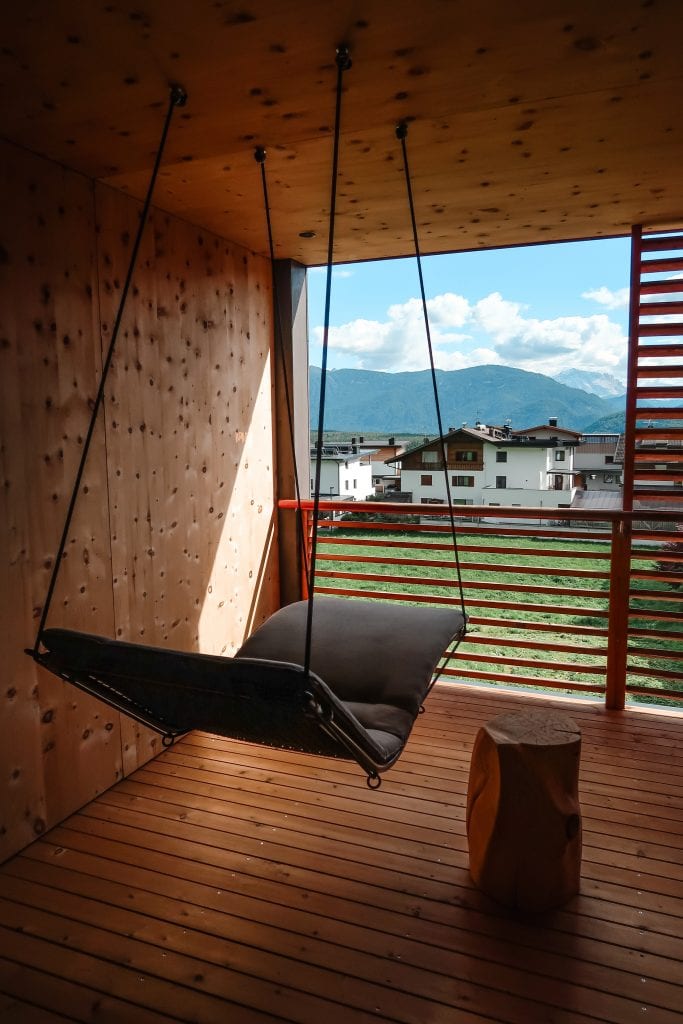 Loggia della Suite Panorama Lodge