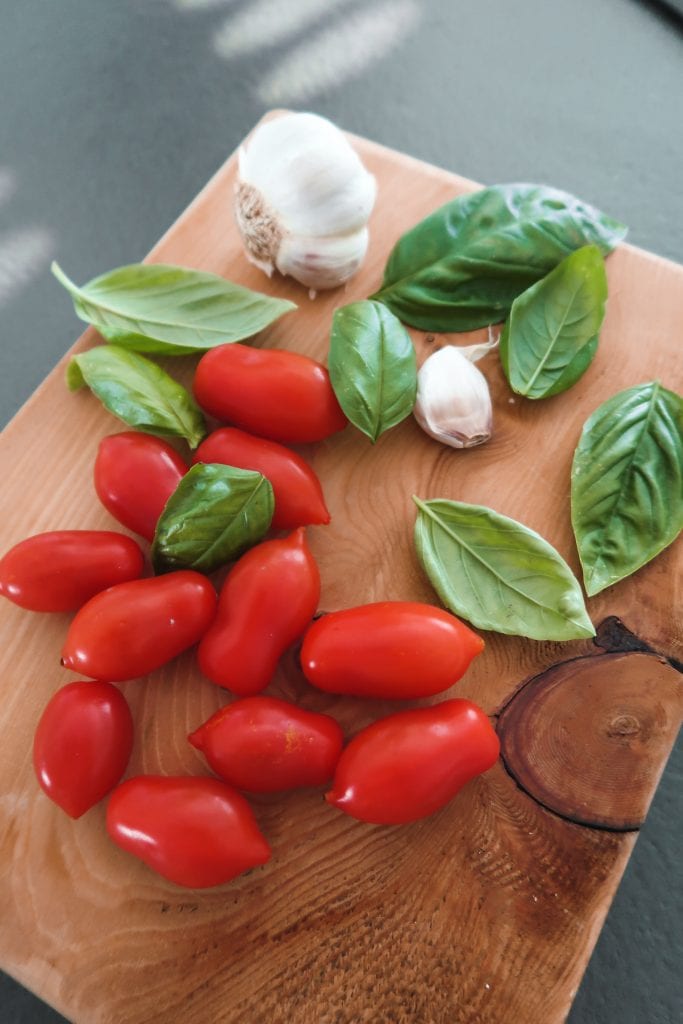 pasta pomodorini stracciatella