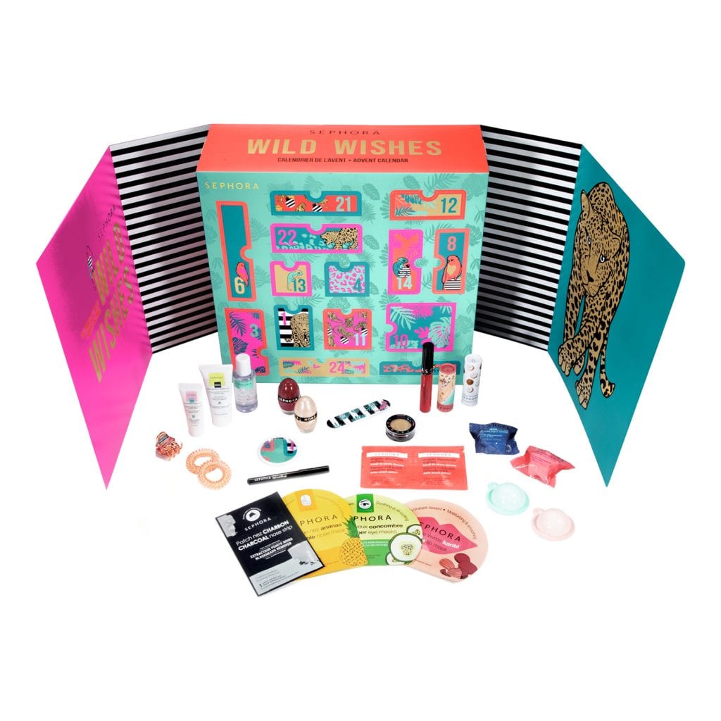 calendario dell'avvento 2020 sephora wild wishes
