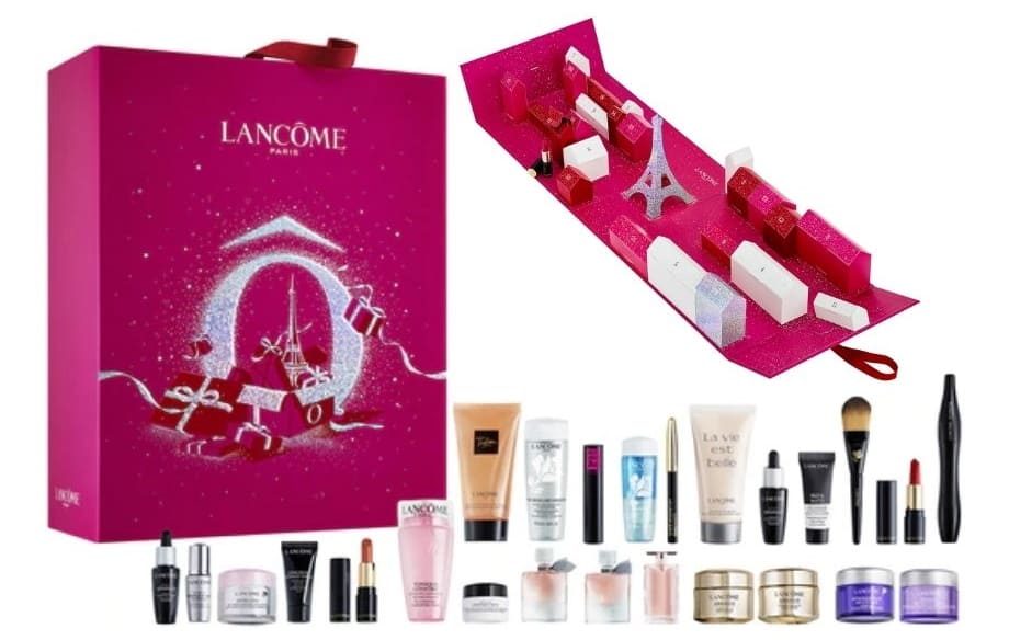 cofanetto regalo calendari beauty dell'avvento 2020 lancome
