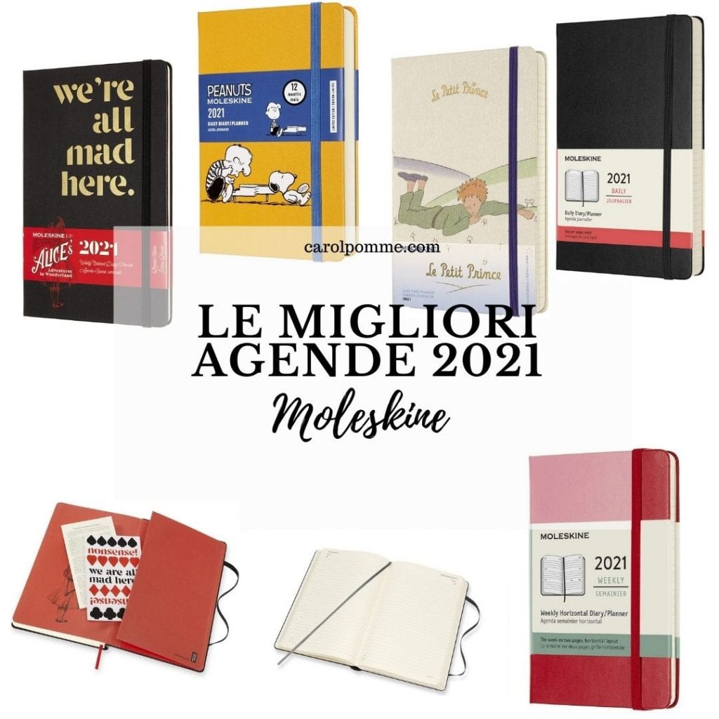 migliori planner 2021 moleskine